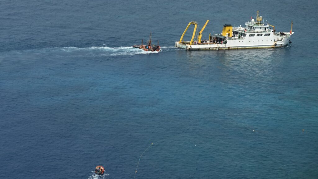 Filipino sailor injured in disputed shoal; US blames China
