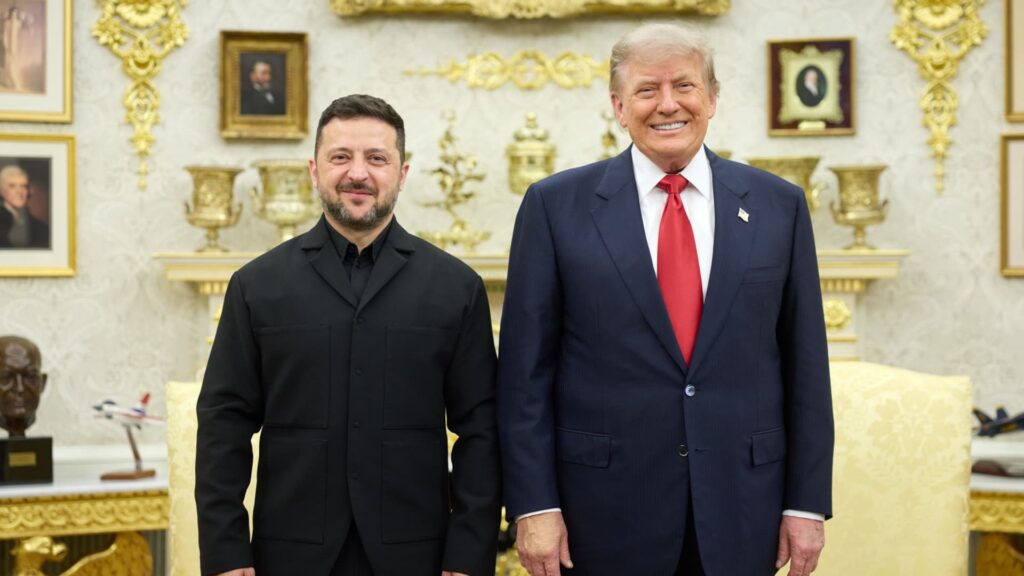President Trump meets with President Zelensky as wars between Russia and Ukraine and the United States and Iran collide