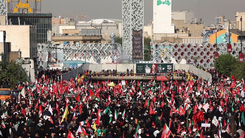 Live updates: Iran war, Ali Khamenei’s funeral underway; largest crowd ever expected