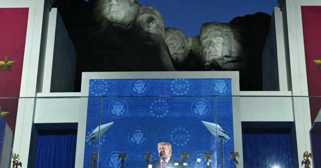 President Trump praises military, denounces communism in 250th anniversary speech | Donald Trump News