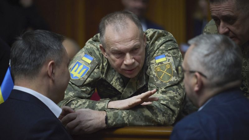 Zelenskiy fires commander of Ukraine’s military after mass protests