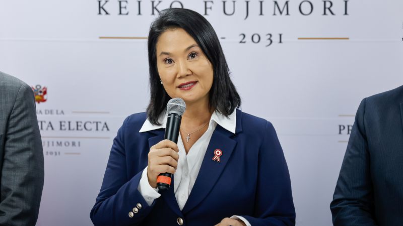 Keiko Fujimori declares victory in Peruvian election