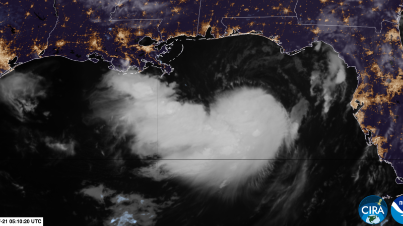 Tropical Storm Vata slowly strengthens and threatens flooding as it lumbers toward the Gulf Coast