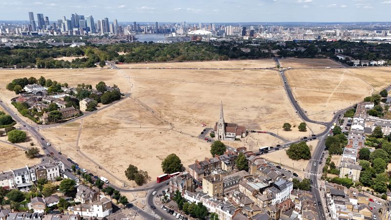 England is famous for its rainy days, but a ‘very severe’ drought has hit half of the country