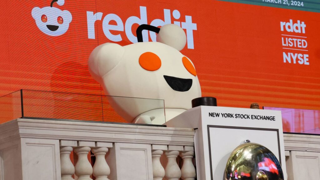 Reddit shares soar after being included in the S&P 500