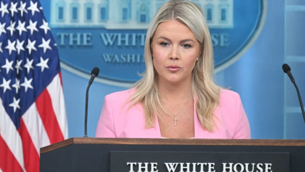 President Trump says Caroline Levitt will resign as White House press secretary
