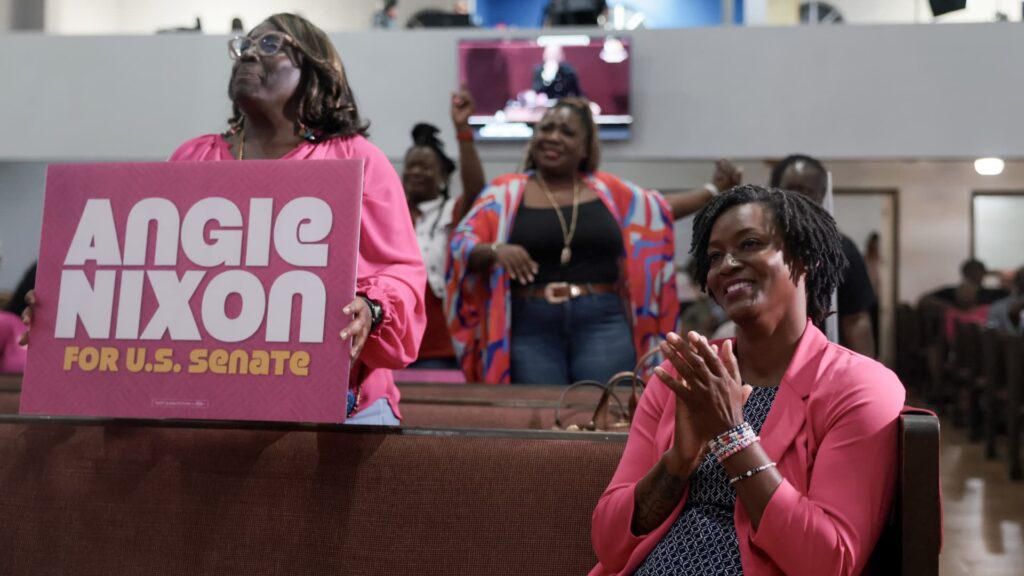 Democratic Socialist Nixon upsets Vindman in Florida Democratic Senate primary