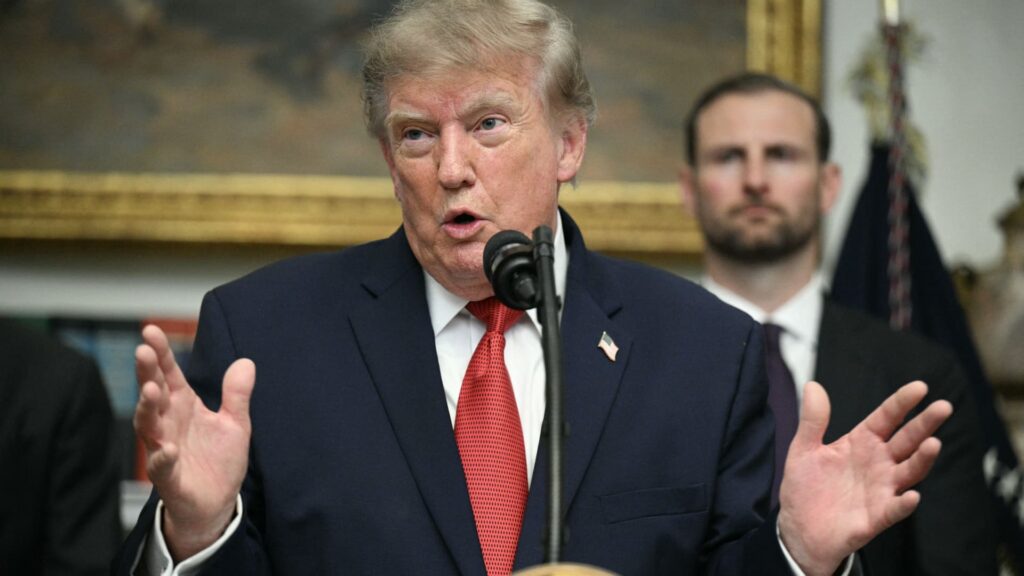 President Trump laments Fed interest rate policy, says US should pay more