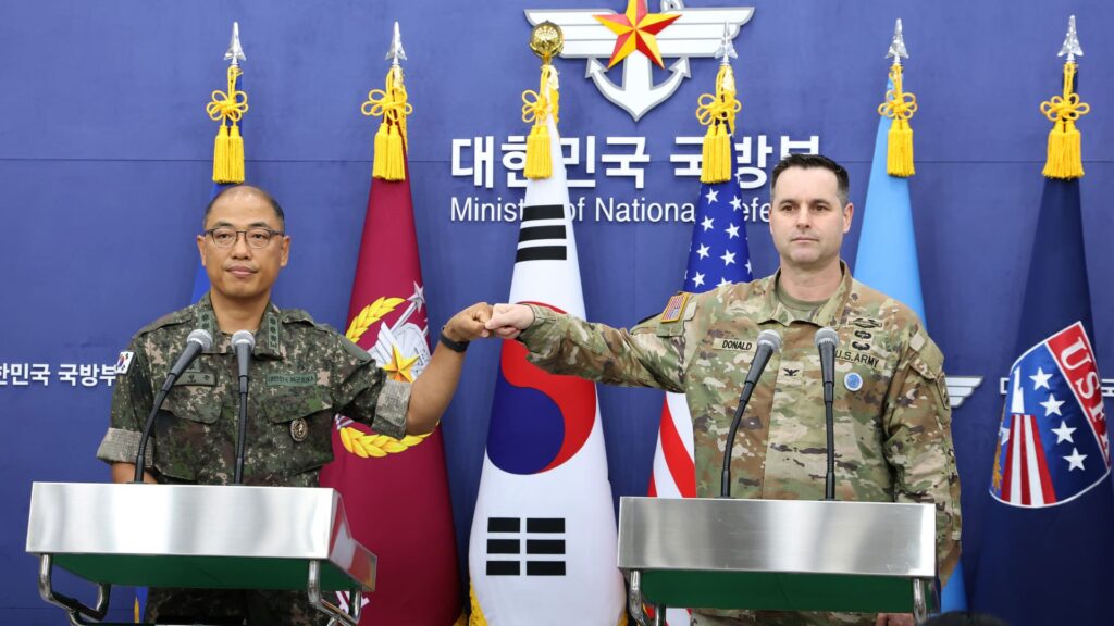 President Trump says cutting back on US-South Korea exercises poses more risks than joint military readiness