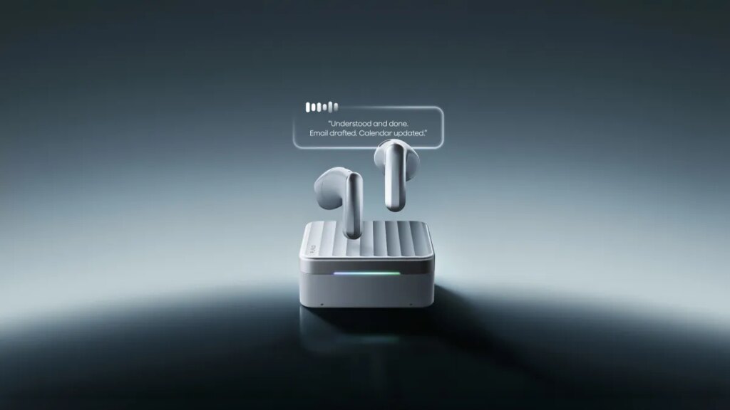 Plaud’s new earbuds come with an eSIM-enabled case to talk to an AI agent