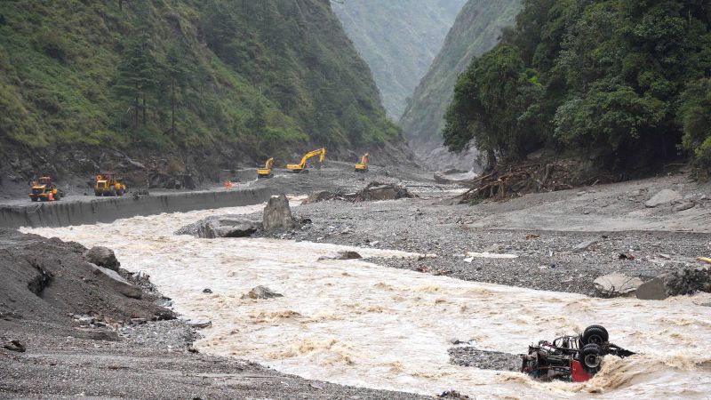 Live updates: Death toll from floods in China and Nepal exceeds 600