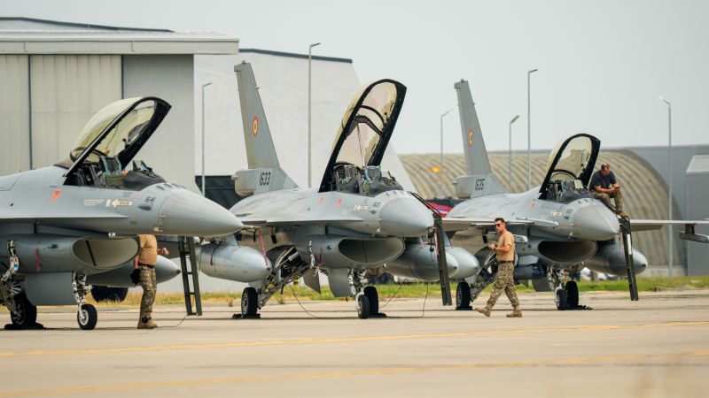 NATO fighter jet shoots down drone that violated Romanian airspace