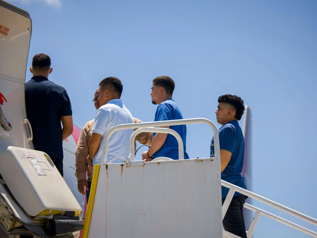 First group of US deportees arrives in Liberia of expected 1,200 | Donald Trump News
