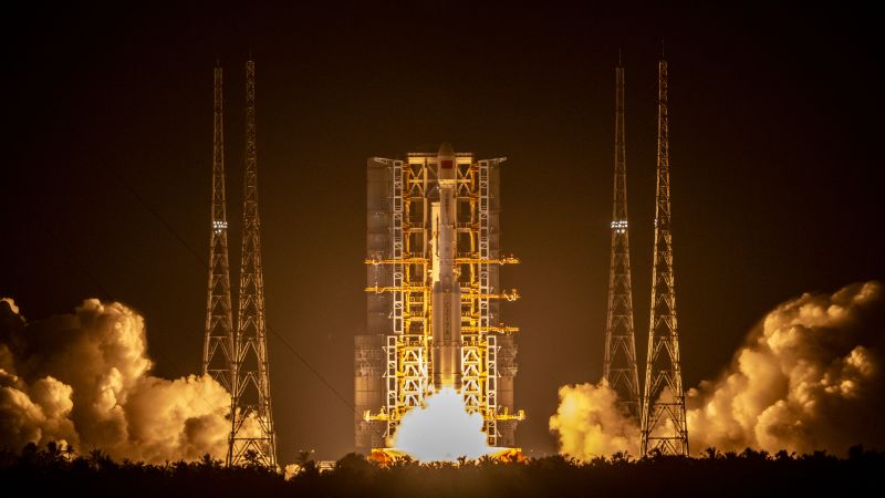 Chinese rocket carrying satellite explodes seconds after liftoff