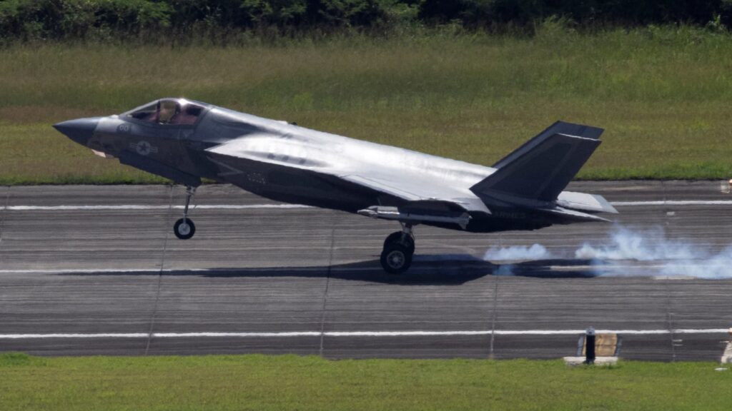 Chinese authorities reportedly have F-35 parts in Hong Kong