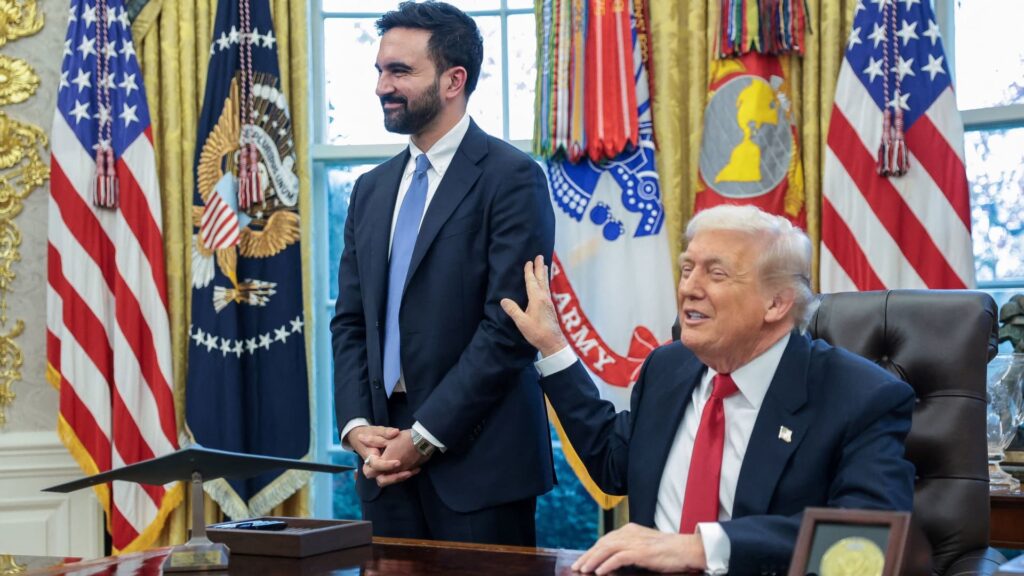 President Trump meets New York Mayor Zoran Mamdani on Monday