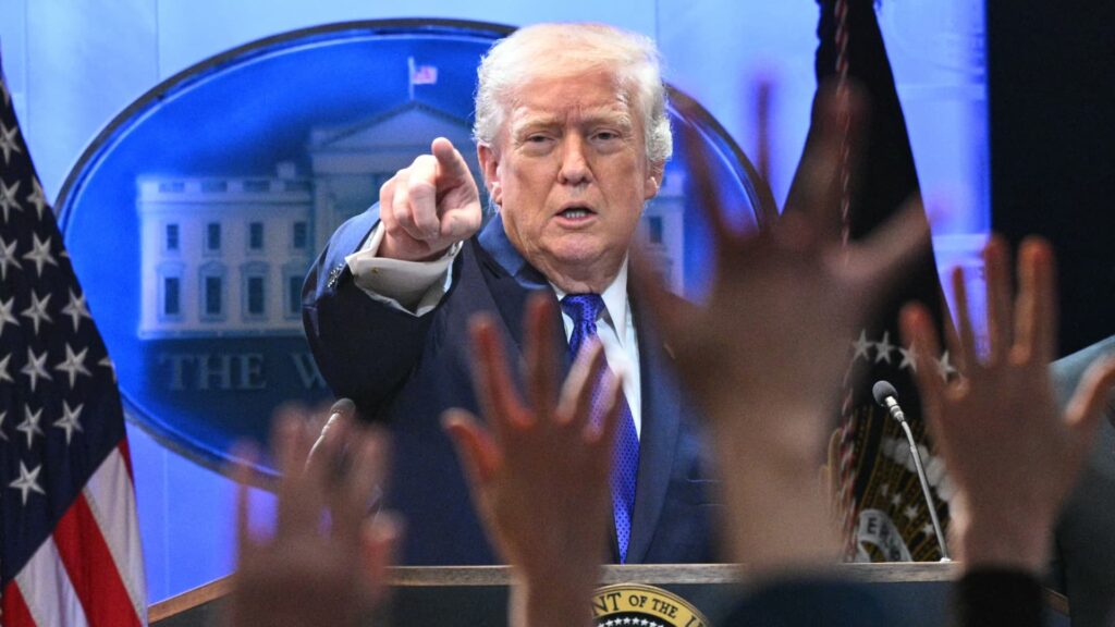 President Trump announces expulsion of MS NOW, CNN and Politico from White House