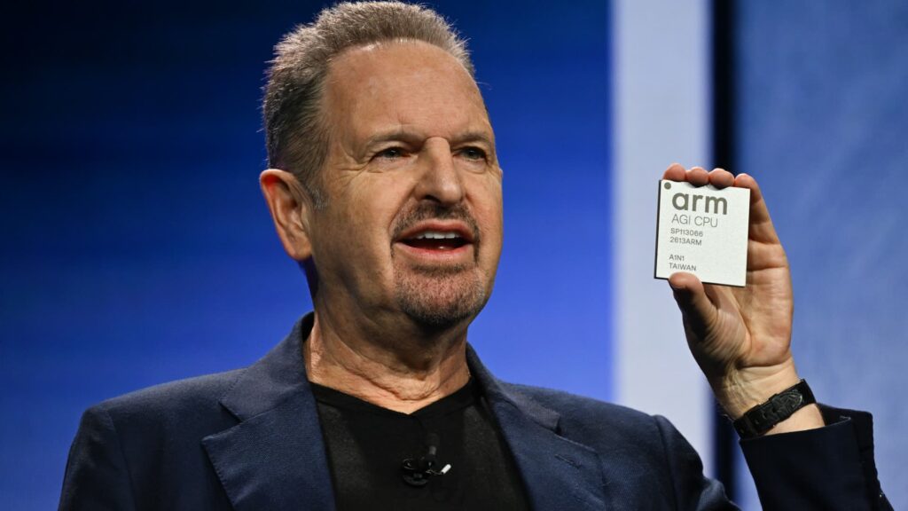 Arm CEO says he’s confident the company’s new AI chip will help it reach higher $2 billion revenue goal