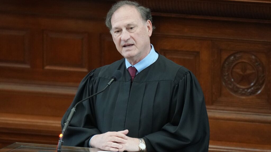 Supreme Court Justice Alito withdraws from climate change litigation