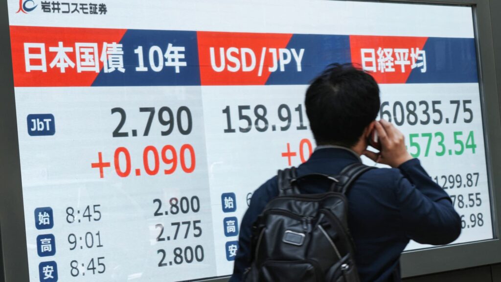 Japan’s borrowing costs rise to the highest level in 30 years as Bessent increases pressure