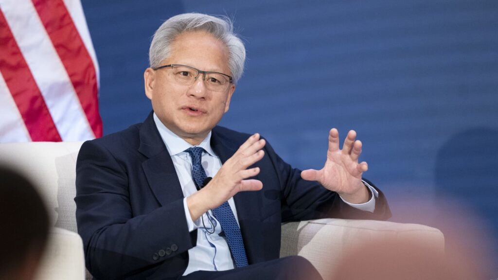 Nvidia’s share buyback shows the chipmaker’s stock is too cheap for Mr. Huang to resist.