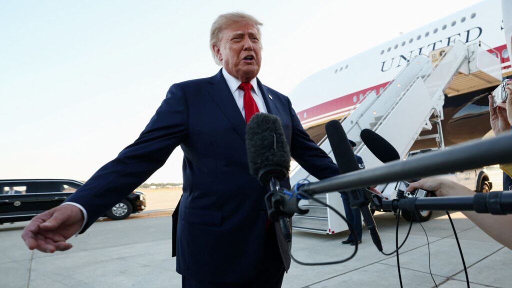 President Trump threatens EU tariffs over Canada becoming first associate member