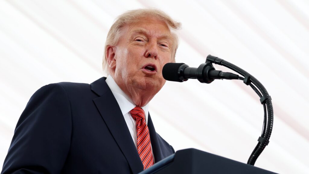 President Trump calls NVIDIA Huang All-In, calls data center opponents a ‘hoax’