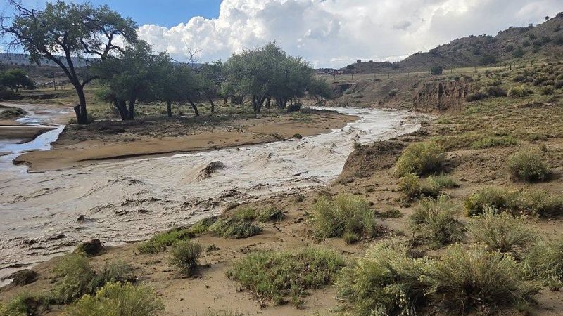 Flash flooding kills three people overnight in New Mexico, police say as threat of severe flooding increases across the Southwest