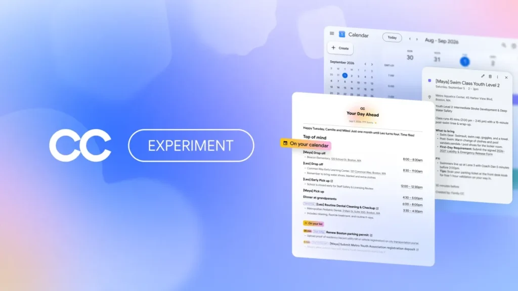 Google’s new “CC” is an AI agent that helps families with housework