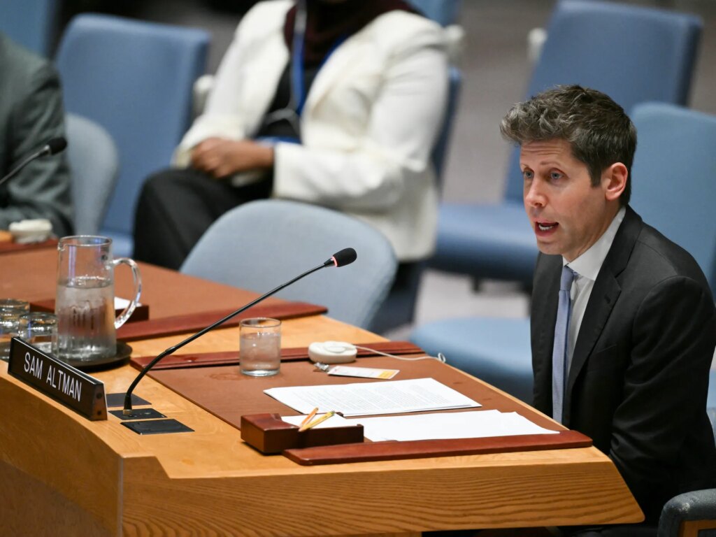 OpenAI, Anthropic CEO calls for global AI regulation at UN | UN News