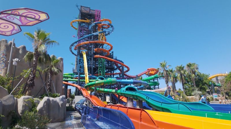 Dragonfly Tower: Take on one of Europe’s tallest waterslides