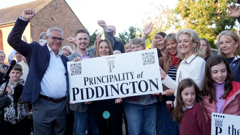 Small British village votes in favor of separation from Britain in dispute over immigration center