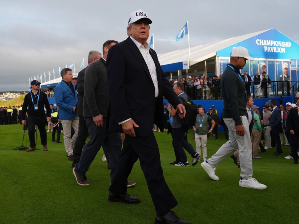 President Trump rejects calls from major tech CEOs to slow down AI | Technology News