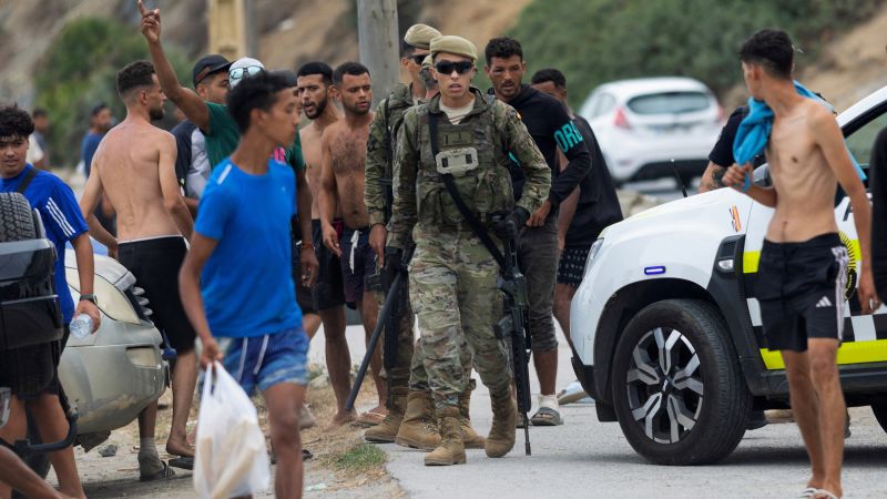 Spanish intelligence services warned of plans to storm Ceuta before mass migrants crossed border, documents reveal