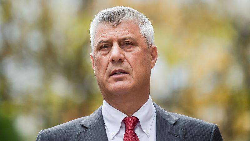 The Hague court finds former Kosovo President Thaci guilty of war crimes and sentenced to 25 years in prison.