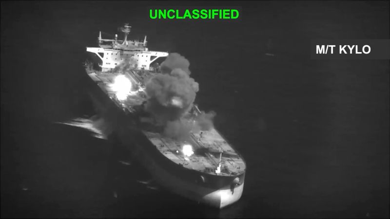 US military attacks three Iranian tankers in retaliation for missile attack