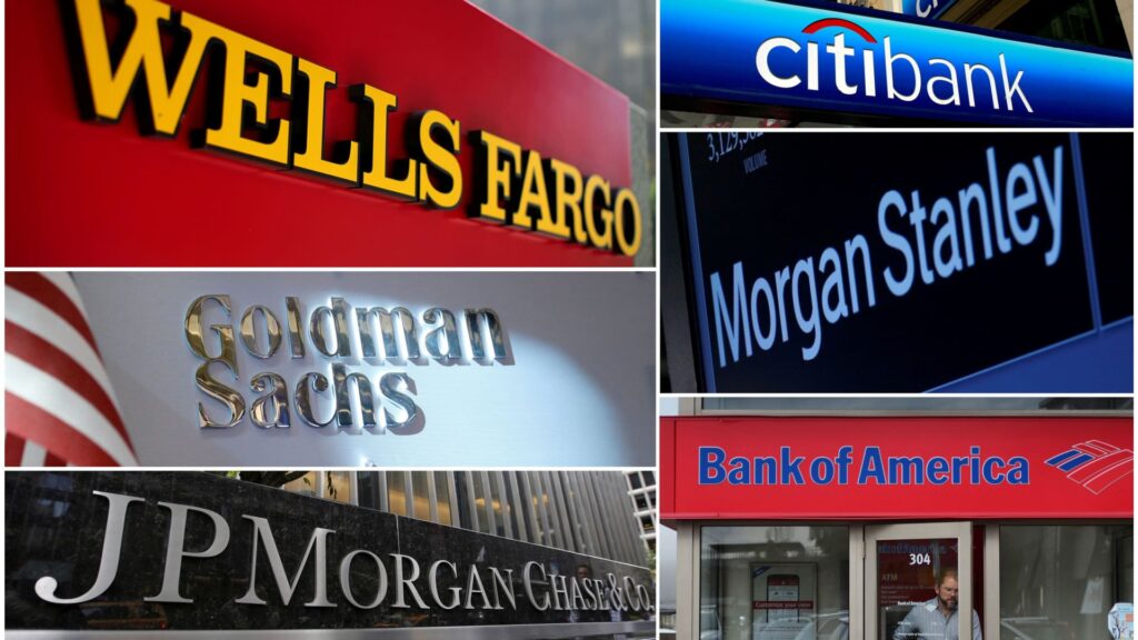 Jim Cramer talks about major bank earnings and bank stock movements