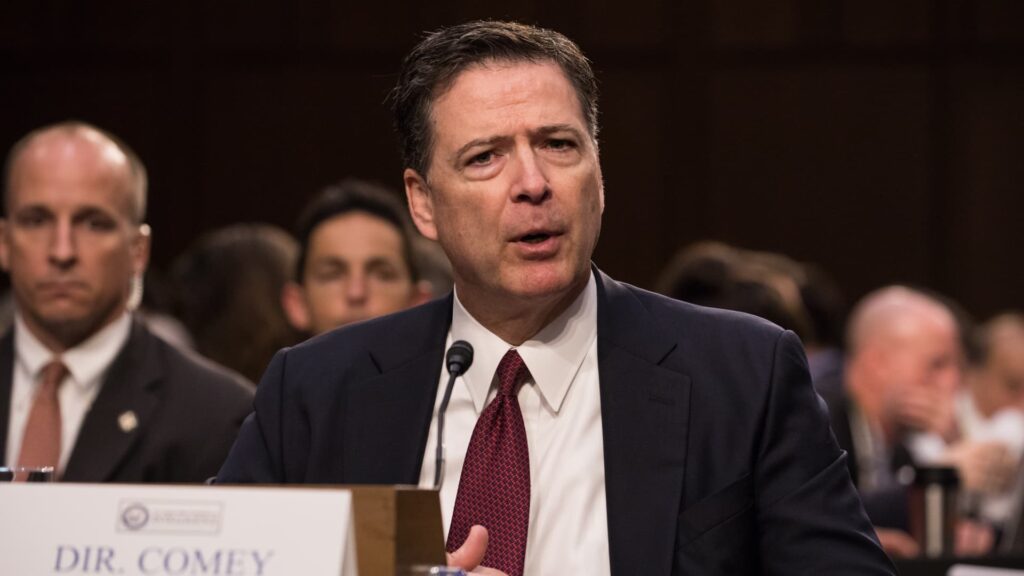 Justice Department indicts former FBI Director James Comey in new case