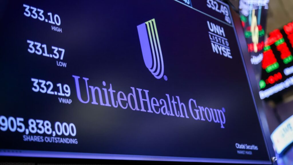 UnitedHealth stock is showing unusual movement ahead of earnings results.