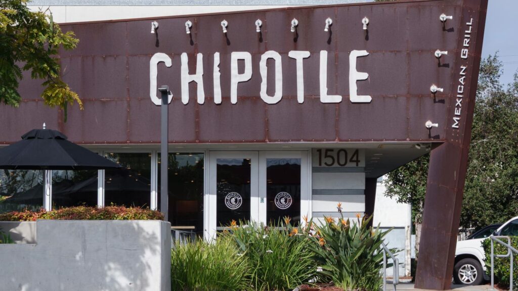 Stocks with the biggest price movements at midday: CMG, SBUX, SKYD, MPC