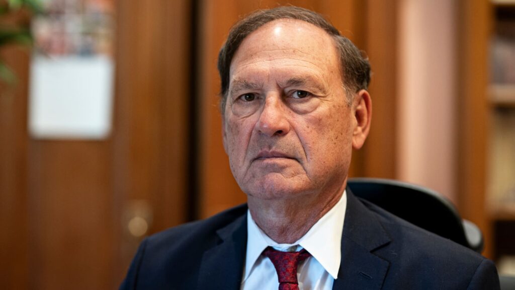 Alito plans to remain on the Supreme Court even if Democrats take back the Senate.