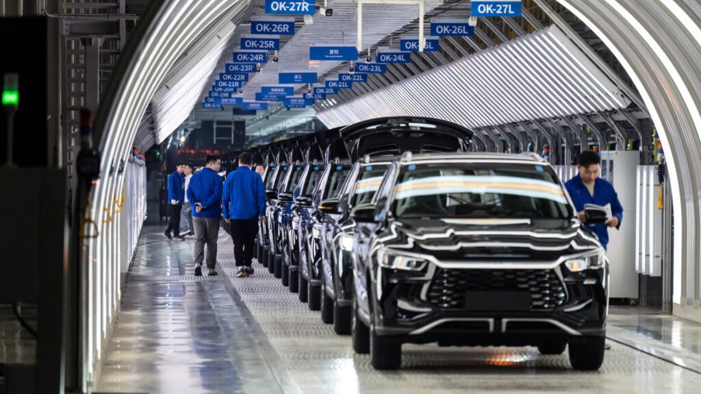 Automobiles: Britain welcomed Chinese EVs. now facing a difficult choice