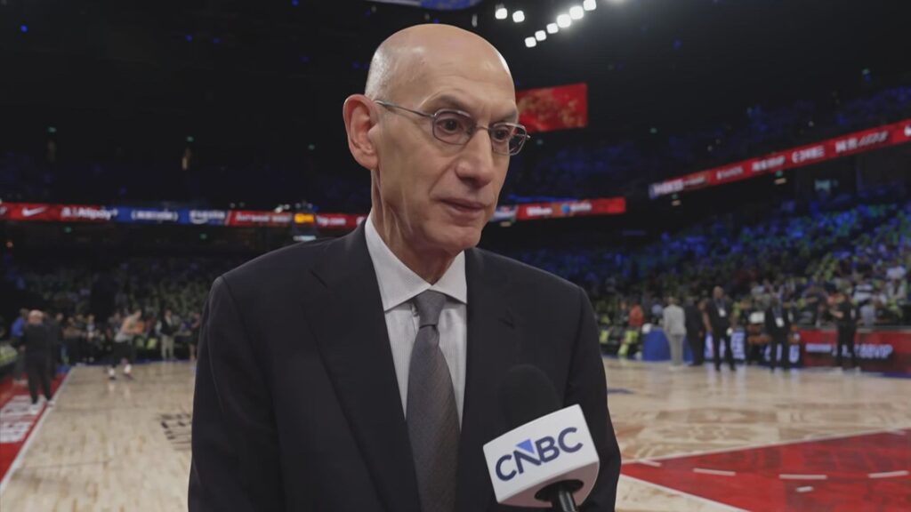 NBA Commissioner Adam Silver says EuroLeague contract is still under consideration