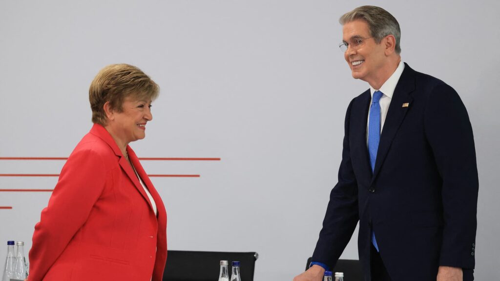 IMF chief says Scott Bessent’s growth plan won’t rein in US debt