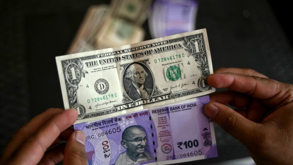 The Indian rupee is expected to fall towards the $100 level.