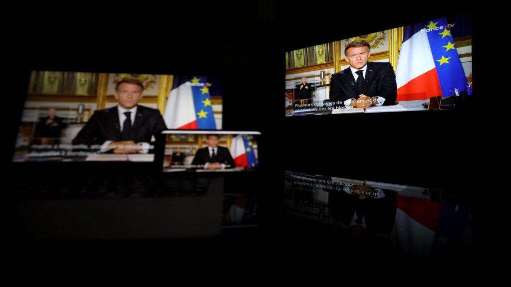 Macron: We will hold accountable those who ‘tried to destroy the republic’