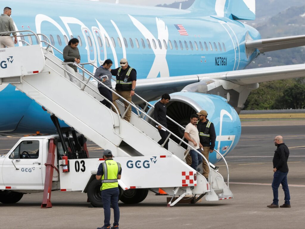 Jamaica accepts first flight of third-country deportations from US | Donald Trump News