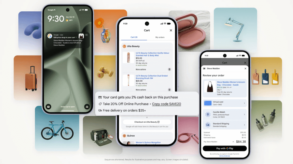 Google’s shopping tool “Universal Cart” launches in the US