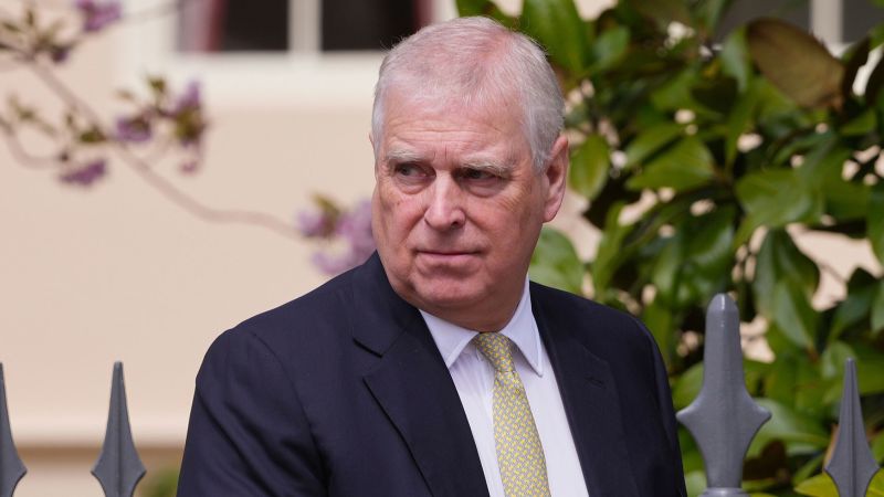 Andrew Mountbatten-Windsor takes legal action against British police over pre-arrest search warrant