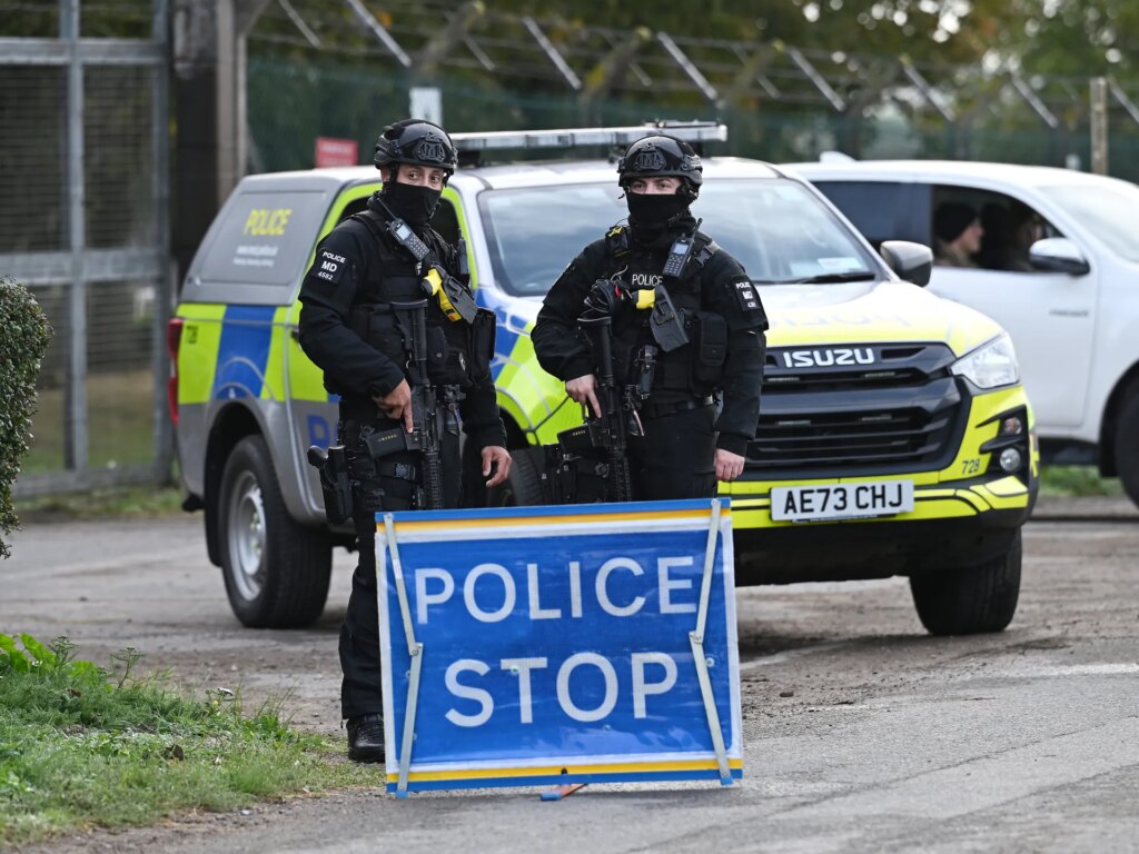 British police arrest British national in connection with airbase incident | Donald Trump News